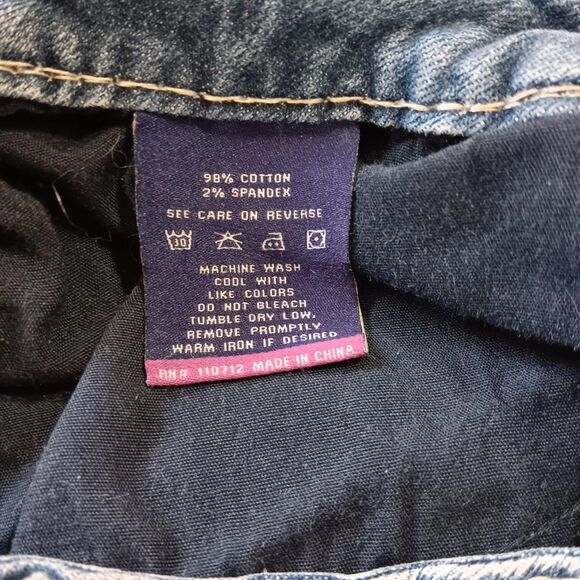 Vigoss Women's Sz 11 Length 31 Boot Cut Jeans The Dublin Style Light Wash - Picture 11 of 11
